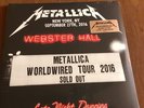 RSD BLACK FRIDAY 2017 LIMITED EDITION METALLICA LIVE AT WEBSTER HALL 3 LP SEALED