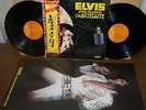 Elvis Presley Aloha From Hawaii 1st press 1973 Japan 2-LP SRA-9392 93 + portrait