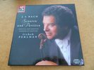 EMI DIGITAL -ITZHAK PERLMAN-BACH SONATAS /PARTITAS FOR SOLO VIOLIN -RARE 2xLP Bx