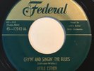 * LITTLE ESTHER Cryin' And Singin' The Blues/Tell Him RARE R&B Federal 45 Hear