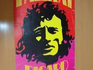 JOHNNY HALLYDAY  70s RARE AFFICHE RICARD FRENCH POSTER ORIGINAL 50x30 cm
