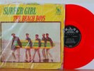 BEACH BOYS Surfer Girl LP (Large World LW-202, Taiwan, Orange Vinyl)