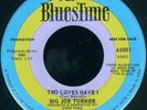 BIG JOE TURNER Two Loves Have I NORTHERN SOUL 45 on BLUESTIME VG++