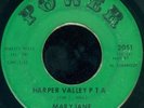 MARY JANE HOOPER Harper Valley PTA NOLA SOUL FUNK 45 on POWER VG+