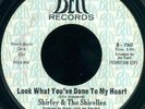 SHIRLEY & THE SHIRELLES Look What You've Done NORTHERN SOUL 45 on BELL