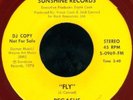 PEGASUS Fly RED WAX X-OVER SOUL FUNK 45 on SUNSHINE M-