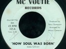 LEE SAIN How Soul Was Born FUNK 45 on MC VOUTIE STRONG VG+