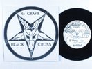 Goth Punk 45 45 GRAVE Black Cross GOLDAR VG++ picture sleeve HEAR