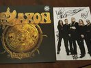 Saxon- Sacrifice- Picture Vinyl LP- Original Handsignierte Autogramme