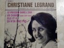 45t ep Christiane Legrand Claude Nougaro