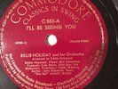 78rpm: E++ Billie Holiday from 1944 COMMODORE 553 