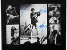 AC/DC signed LP Inner Sleeve Angus & Malcom Young, P Rudd, B Johnson, C Williams