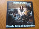 PAUL KOSSOFF Back Street Crawler 1973 Island ILPS.9264 Pink Rim Palm Tree EX/EX.
