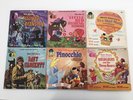 6 x vintage 33 1/3 DISNEYLAND RECORD & BOOK HAUNTED MANSION/It's a Small World