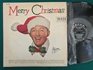 BING CROSBY Merry Christmas LP '55 Decca DL 8128 Black Lbl ORIG VG++