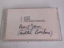 PEARL JAM Rare 1991 ORIG Alive Demo Promo Tape Wash I've Got a Feeling Cassette