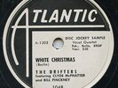 HEAR- Rare Doo Wop Christmas 78- The Drifters - White Christmas - Atlantic Promo