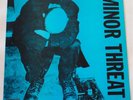 Minor Threat S/T Self Titled $4.00 Blue 1984 LP Vinyl VG+ DISCHORD 12 Ian McKaye