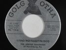 Black Gospel 45 - United Maleaiers - I Find No Fault In God - Golgotha - mp3