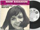 MINOUCHE BARELLI Boum Badaboum French 45PS 1967 eurovision Promo Gainsbourg