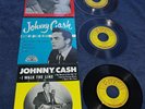 THREE RARE JOHNNY CASH EP 45 SUN RECORDS IN SLEEVES EP 112 113 114