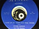 Ronnie Oldham And The Encores 45 Rockabilly Hang Up My Rock And Roll Shoes VG+