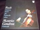 MAURICE GENDRON BACH CELLO SUITES 3LP PHILIPS 835272/74 AY STEREO HOLLAND RARE