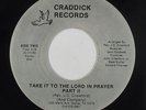 Funk Gospel 45 - Rev. J.C. Crawford - Take It To The Lord - Craddick - mp3