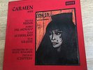 Coffret tissu 3 LPs Carmen Bizet Resnik Del Monaco Schippers STEREO 1963 EXC+*