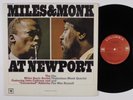 MILES DAVIS/THELONIUS MONK Miles & Monk COLUMBIA LP VG+ mono 2 eye