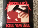 Metallica Kill 'Em All Megaforce MRI 069 Cliff Burton 1983 Never Played