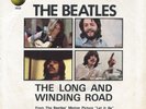 THE BEATLES THE LONG AND WINDING ROAD b/w FOR YOU BLUE RARE APPLE 45 W/PS