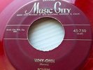 ROVERS red vinyl doowop MUSIC CITY VG++ 45 WHY-OHH b/w ICHI BON TAMI DACHI ws173