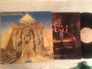 IRON MAIDEN - powerslave LP TEXTURED COVER VG/EXC STERLING STAMP  GML9