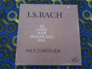 TORTELIER BACH CELLO SUITES 3 LP BOX SET HMV FALP 696-698 VERY RARE NEAR MINT