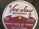 BLUES JOHN LEE HOOKER VJ 265 Unfriendly Woman/You Can Lead Me E