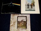 * 3 Lps ** PINK FLOYD -Dark Side Moon, Wish You Here * LED ZEPPELIN - Zoso Runes