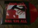 METALLICA Kill 'em all LP Vinyl couleur