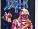 DEATH LEPROSY OFFICIAL BACK PATCH VERY RARE COLLECTORS ITEM NEW OLD STOCK
