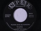 LEVERT ALLISON: Please Send Me Someone To Love / My All Is You 45 (close to M-,