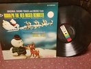 BURL IVES Rudolph The Red Nosed Reindeer Soundtrack 1964 Vinyl Decca LP ost orig