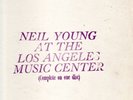 Neil Young At The Los Angeles Music Center LP Live 1971 Green Vinyl EX