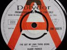 CLAIRE FRANCIS - I GOT MY OWN THING (Polydor Demo) - Rare 1966 UK Psych/Soul 45