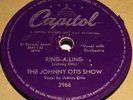 Capitol 3966 The Johnny Otis Show Ring A Ling / Willie & The Hand Jive 78 RPM E+