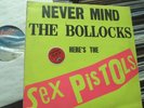SEX PISTOLS lp Bollocks UK orig, no Submission, blank back A-2 B-1 V-2086