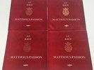 ERATO LDE 3101/4 4LPS BOX SET BACH MATTHAUS PASSION FRITZ WERNER