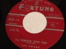 The Swans Mister Cool Breeze I'll Forever Love You Fortune Doo Wop Vocal Rare 45