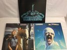 SCORPIONS,  3 Lot: BLACKOUT, ANIMAL MAGNETISM, LOVEDRIVE, LP’s