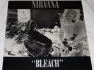 NIRVANA / BLEACH / 2ND PRESSING WITH POSTER / SUB POP SP-34 / VG+ VINYL & COVER