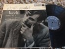 Columbia 6-Eye LP GLENN GOULD Bach Partita no. 5 in g no. 6 in e ML 5186 3A/2B